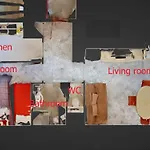 Apartamento 2p En Dernier étage Avec Clim Et Parking Privé à - Fr-1-196-159 *